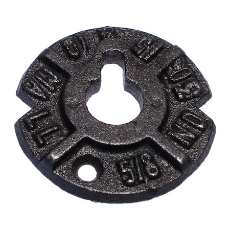Midwest Fastener Countersunk Washer, For Screw Size 5/8" , Steel Plain Finish, 25 PK 08494